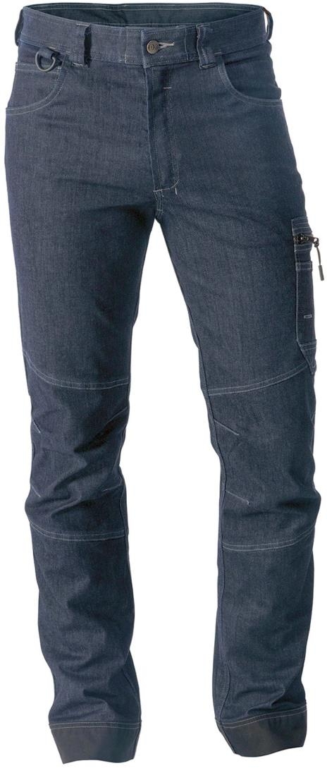 Jeans-Arbeitshose Stretch DASSY® OSAKA PLUS JEANSBLAU/SW-48