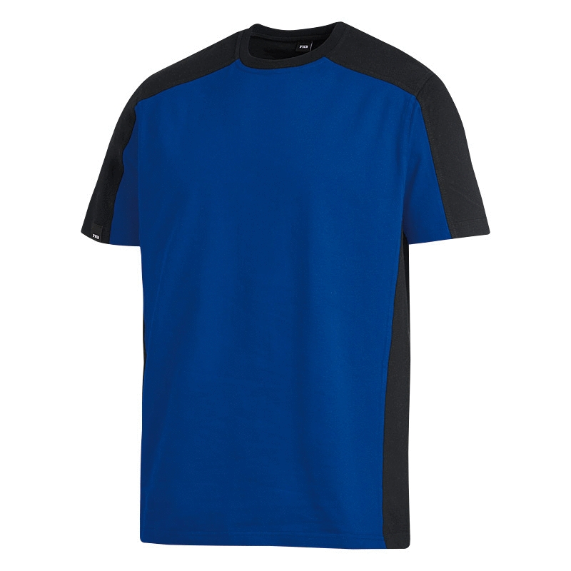 FHB MARC T-Shirt zweifarbig, rot-schwarz, Gr. 5XL