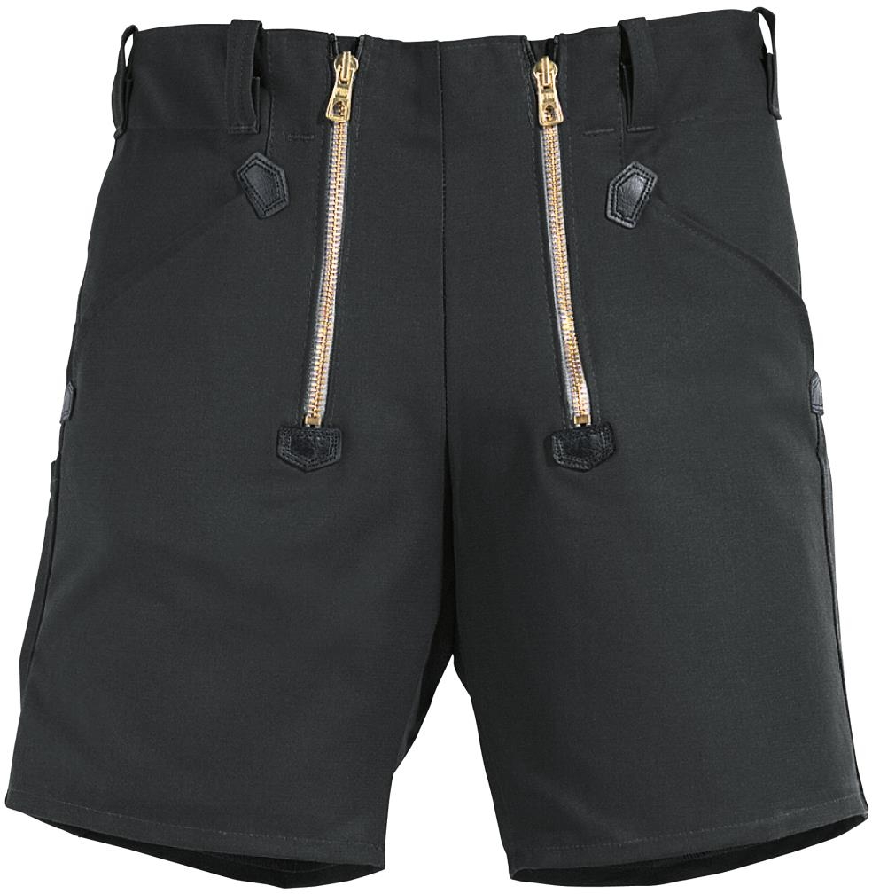 FHB WIM Zunft-Shorts Rips-Moleskin, schwarz, Gr. 64