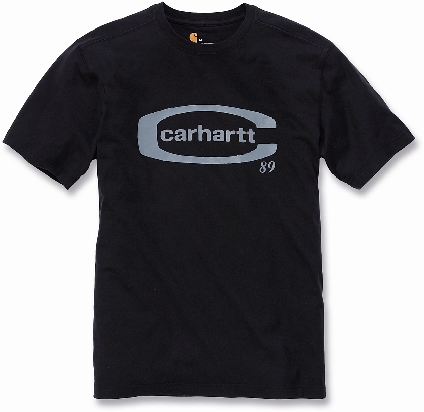 CARHARTT C89 LOGO T-SHIRT kurzarm 101254 Black Gr. L