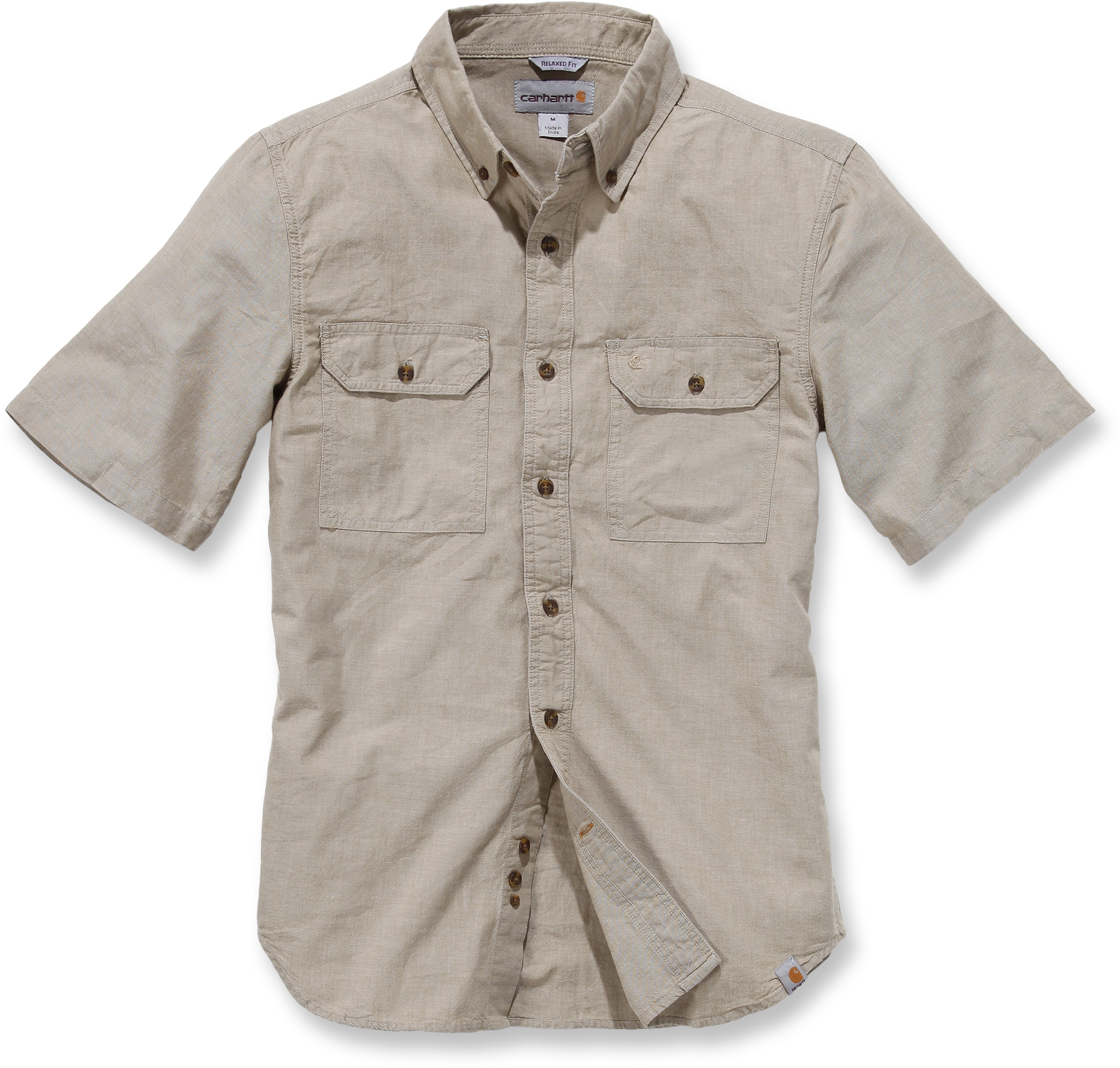 CARHARTT S/S FORT SOLID SHIRT, 256, S