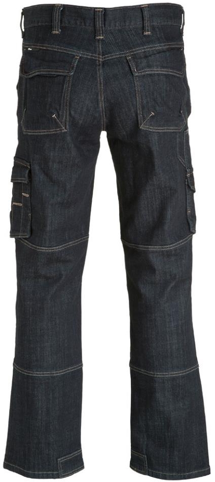 FHB WILHELM Jeans Arbeitshose, schwarzblau, Gr. 102